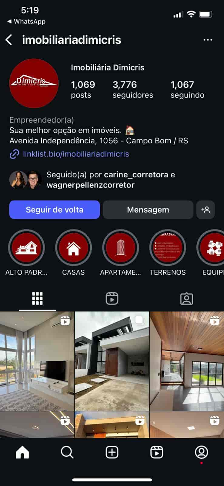 Social media mockup